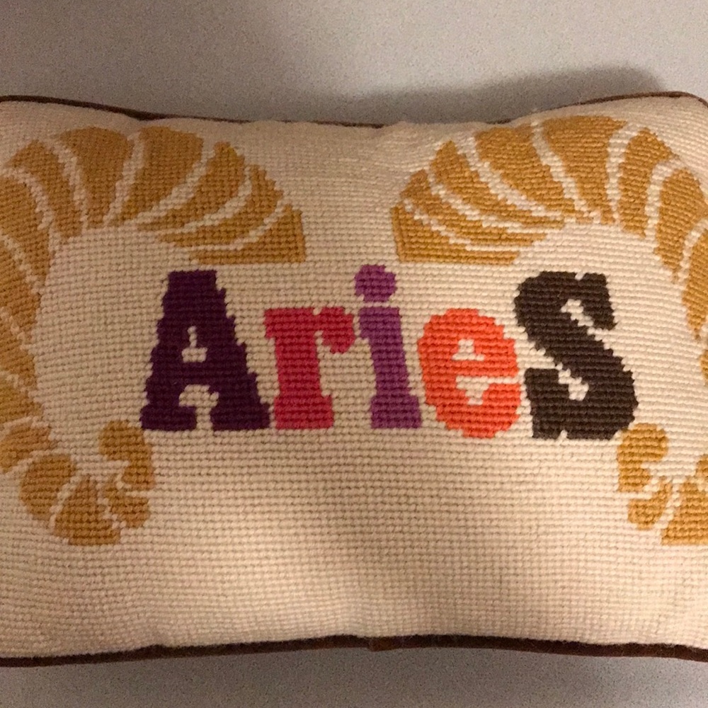 “Aries” accent pillow